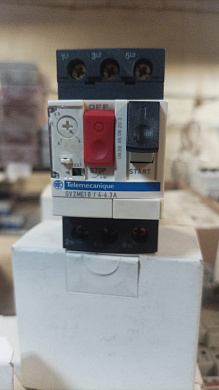 Автомат защиты двигателя GV2МЕ10 (4-6.3А) Telemecanique Schneider Electric