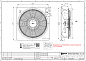 Вентилятор ODS800C-170B5.6D.V-SHEV КЕМАО + плата (10Hz-50Hz)